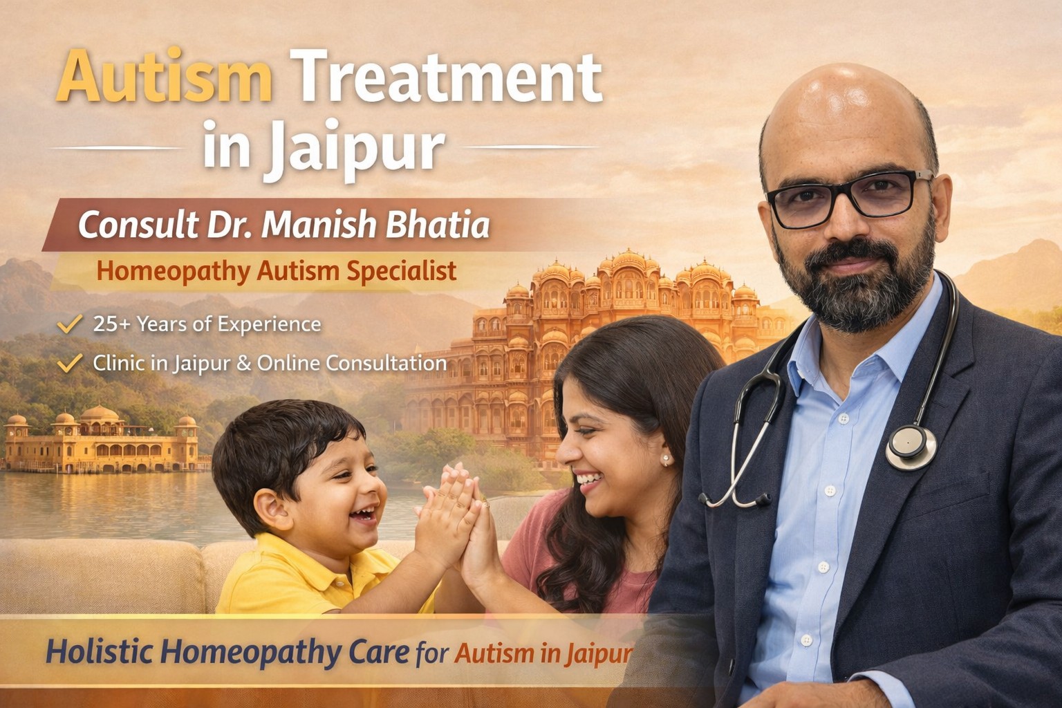 Best autism doctor in Jaipur India, homeopathy specialist pediatrician